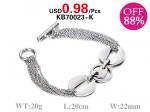 Loss Promotion Stainless Steel Jewelry Bracelets Weekly Special - KB70023-K