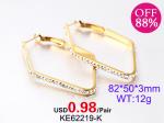 Loss Promotion Stainless Steel Jewelry Earrings Weekly Special - KE62219-K