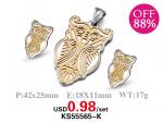 Loss Promotion Stainless Steel Jewelry Sets Weekly Special - KS55565-K