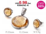 Loss Promotion Stainless Steel Jewelry Sets Weekly Special - KS64242-K
