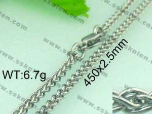 Staineless Steel Small Chain - KN13438-Z
