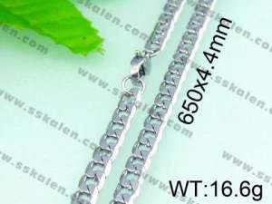 Stainless Steel Necklace  - KN14328-Z