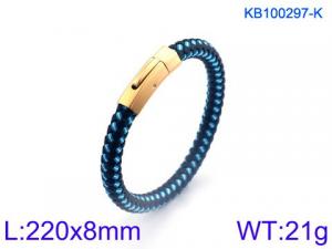 Leather Bracelet - KB100297-K