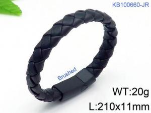 Leather Bracelet - KB100660-JR
