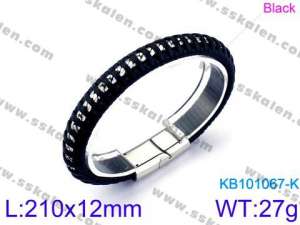 Leather Bracelet - KB101067-K