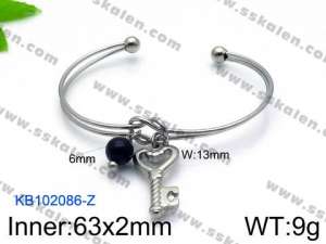 Stainless Steel Bangle - KB102086-Z