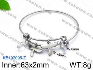 Stainless Steel Bangle - KB102095-Z