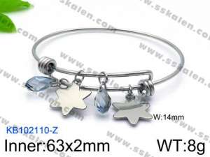 Stainless Steel Bangle - KB102110-Z