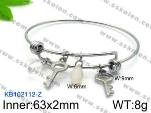 Stainless Steel Bangle - KB102112-Z