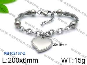 Stainless Steel Bracelet(women) - KB102137-Z