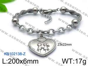 Stainless Steel Bracelet(women) - KB102138-Z