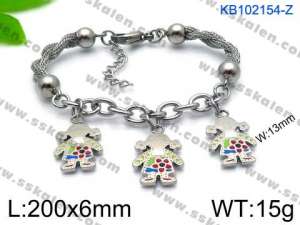 Stainless Steel Bracelet(women) - KB102154-Z