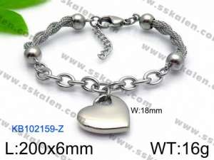 Stainless Steel Bracelet(women) - KB102159-Z