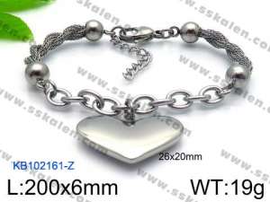 Stainless Steel Bracelet(women) - KB102161-Z