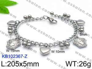 Stainless Steel Bracelet(women) - KB102367-Z