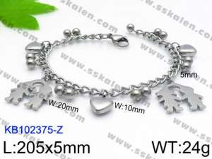 Stainless Steel Bracelet(women) - KB102375-Z