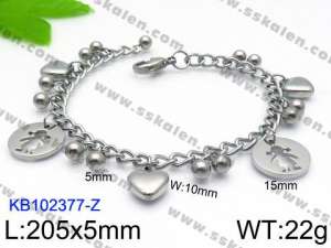 Stainless Steel Bracelet(women) - KB102377-Z