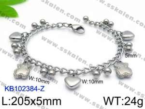 Stainless Steel Bracelet(women) - KB102384-Z