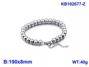 Stainless Steel Bracelet(women) - KB102677-Z
