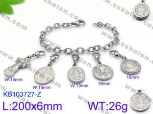 Stainless Steel Bracelet(women) - KB103727-Z