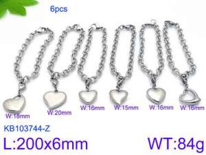 Stainless Steel Bracelet(women) - KB103744-Z