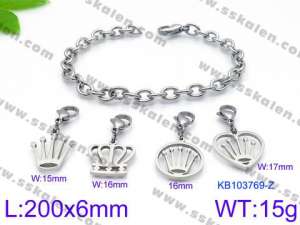 Stainless Steel Bracelet(women) - KB103769-Z