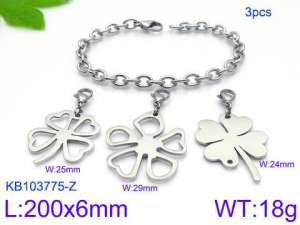 Stainless Steel Bracelet(women) - KB103775-Z