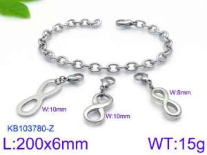 Stainless Steel Bracelet(women) - KB103780-Z