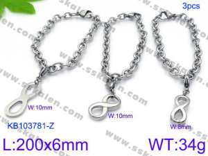 Stainless Steel Bracelet(women) - KB103781-Z