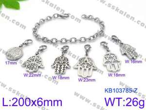 Stainless Steel Bracelet(women) - KB103785-Z