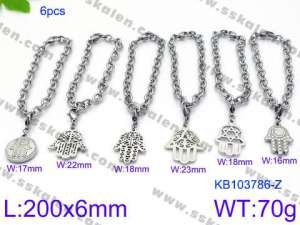 Stainless Steel Bracelet(women) - KB103786-Z