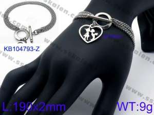 Stainless Steel Bracelet(women) - KB104793-Z