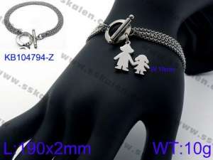 Stainless Steel Bracelet(women) - KB104794-Z