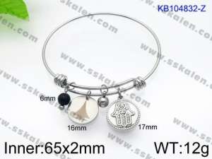 Stainless Steel Bangle - KB104832-Z