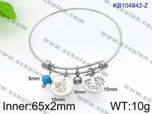 Stainless Steel Bangle - KB104842-Z