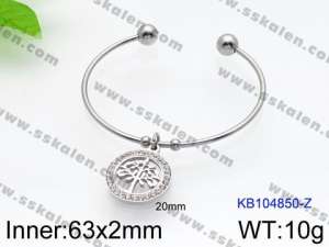 Stainless Steel Bangle - KB104850-Z