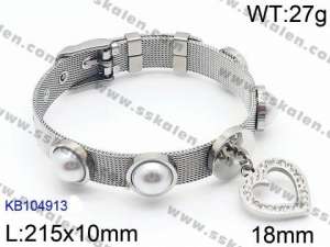 Stainless Steel Bracelet(women) - KB104913-Z