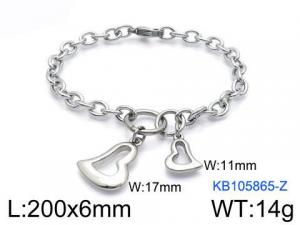 Stainless Steel Bracelet(women) - KB105865-Z