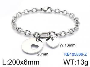 Stainless Steel Bracelet(women) - KB105866-Z