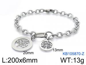 Stainless Steel Bracelet(women) - KB105870-Z