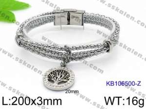 Stainless Steel Bracelet(women) - KB106500-Z