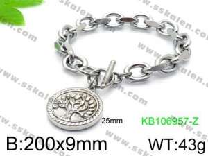 Stainless Steel Bracelet(women) - KB106957-Z