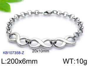 Stainless Steel Bracelet(women) - KB107358-Z