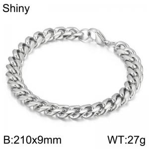 Stainless Steel Bracelet(Men) - KB107542-Z
