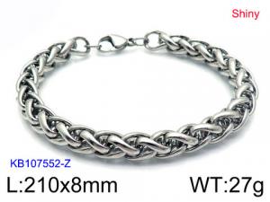 Stainless Steel Bracelet(Men) - KB107552-Z