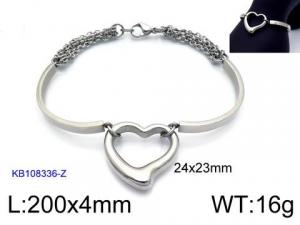 Stainless Steel Bracelet(women) - KB108336-Z