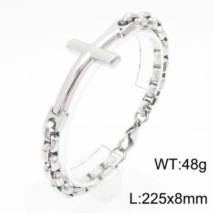Stainless Steel Bracelet(Men) - KB108648-K