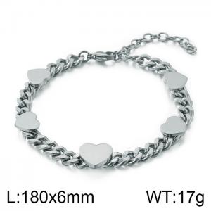 Stainless Steel Bracelet(women) - KB108657-K