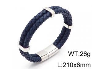 Leather Bracelet - KB109096-QM