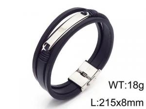 Leather Bracelet - KB109105-QM